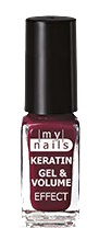 MY NAIL KERATIN GEL & VOLUME EFFECT 105 AMARANTH RED - farmasorriso.com