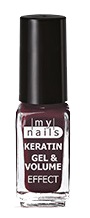 MY NAIL KERATIN GEL & VOLUME EFFECT 106 ROUGE NOIR - farmasorriso.com