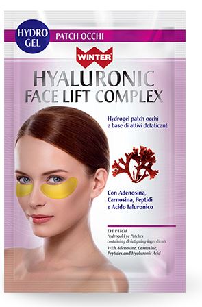 WINTER HYALURONIC FACE LIFT COMPLEX PATCH OCCHI RUGHE OCCHIAIE 2 PEZZI DA 1,5 G - farmasorriso.com