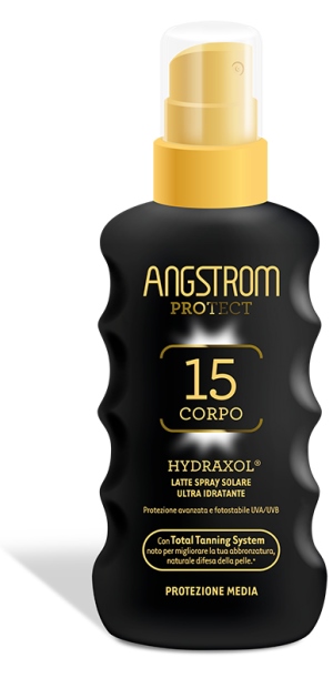 ANGSTROM PROTECT HYDRAXOL LATTE SPRAY SOLARE PROTEZIONE 15 175 ML - farmasorriso.com