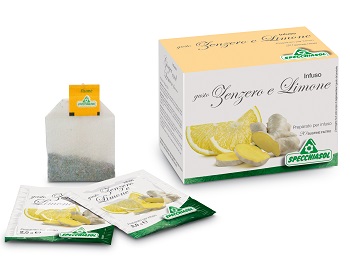 INFUSO TISANA CURCUMA + LIMONE + MIELE 20 FILTRI - farmasorriso.com