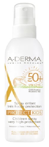 ADERMA A-D PROTECT KIDS SPRAY BAMBINO 50+ 200 ML - farmasorriso.com