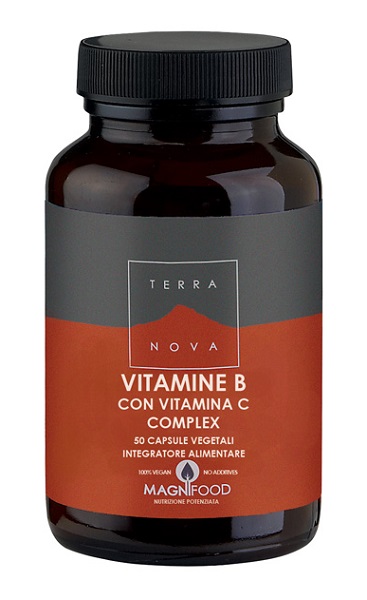 TERRANOVA COMPLESSO DI VITAMINE B CON VITAMINA C 50 CAPSULE - farmasorriso.com