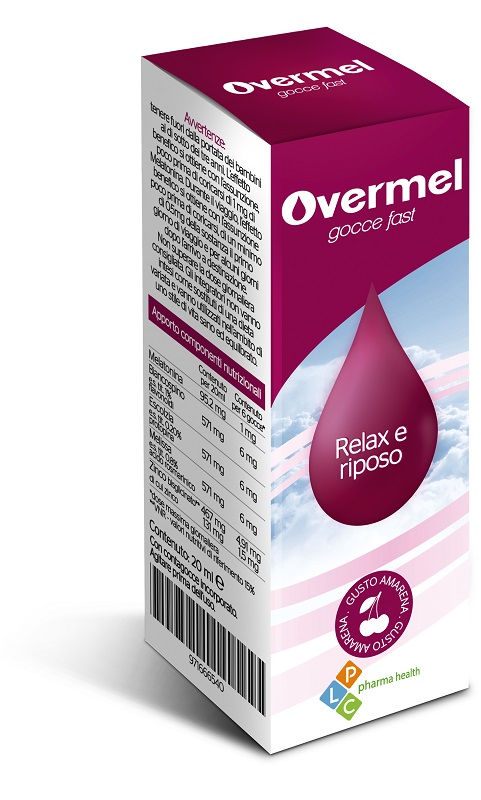 OVERMEL GOCCE FAST 20 ML GUSTO AMARENA - farmasorriso.com