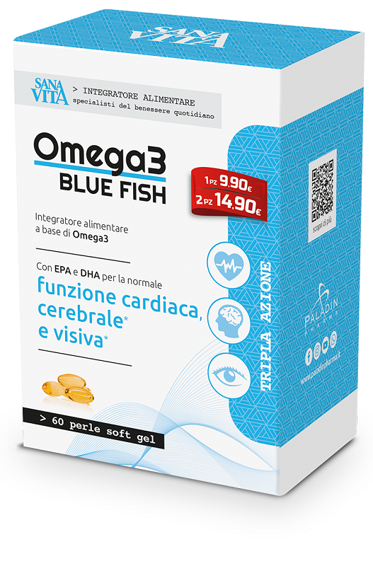 SANAVITA BLUE FISH 60 CAPSULE - farmasorriso.com