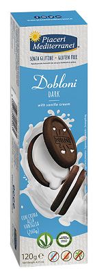 PIACERI MEDITERRANEI DOBLONI DARK 120 G - farmasorriso.com