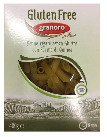 GLUTEN FREE GRANORO PENNE RIGATE 400 G - farmasorriso.com