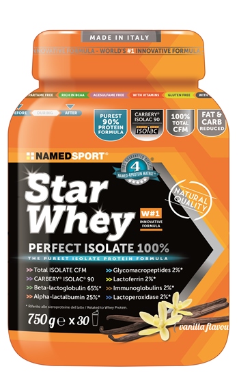 STAR WHEY ISOLATE VANILLA 750 G - farmasorriso.com