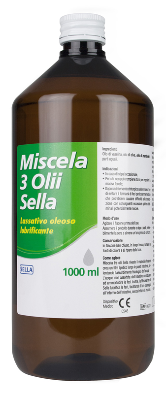 MISCELA 3 OLII LASSATIVO 1 LITRO MD - farmasorriso.com