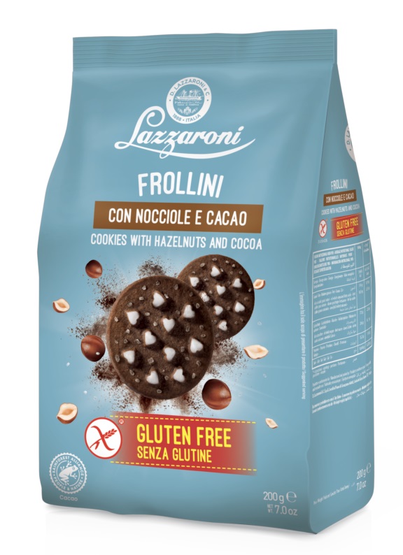 FROLLINI CACAO E NOCCIOLE 200 G - farmasorriso.com