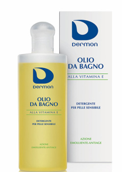 DERMON OLIO DOCCIA VITAMINA E 200 ML - farmasorriso.com