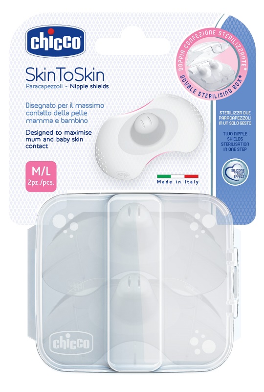 CHICCO PARACAPEZZOLI SILICONE LARGE - farmasorriso.com