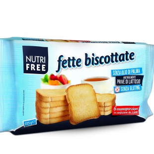 NUTRIFREE FETTE BISCOTTATE 225 G - farmasorriso.com