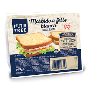 NUTRIFREE MORBIDO A FETTE BIANCO 165 G - farmasorriso.com