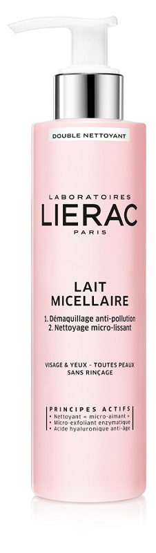 LIERAC DEMAQUILLANT LATTE MICELLARE A DOPPIA AZIONE 200 ML - farmasorriso.com