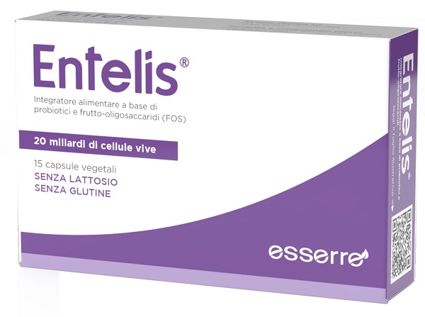 ENTELIS 15 CAPSULE VEGETALI - farmasorriso.com
