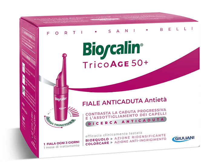 BIOSCALIN TRICOAGE ANTICADUTA ANTIETA' 10 FIALE 3,5 ML - farmasorriso.com