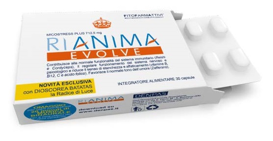 RIANIMA EVOLVE 30 CAPSULE - farmasorriso.com