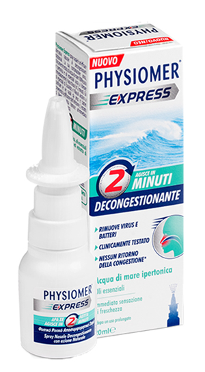 SPRAY NASALE PHYSIOMER EXPRESS SPRAY 20 ML - farmasorriso.com