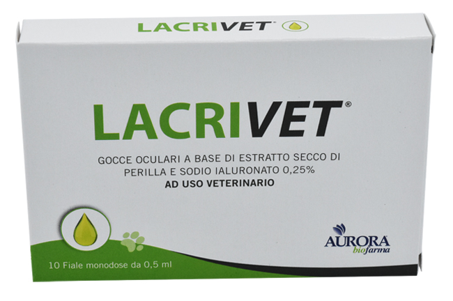 LACRIVET GOCCE OCULARI STRIP 10 FLACONCINI 0,5 ML - farmasorriso.com