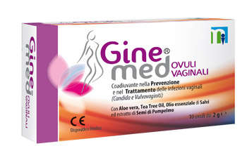 GINEMED OVULI VAGINALI 10 OVULI DA 2 G - farmasorriso.com