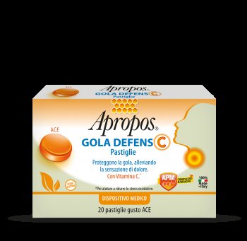 APROPOS GOLA DEFENS C ACE 20 PASTIGLIE - farmasorriso.com