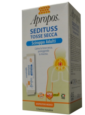 APROPOS SEDITUSS TOSSE SECCA ADULTI BUSTINE - farmasorriso.com