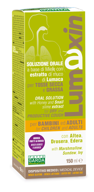 LUMAXIN DISPOSITIVO MEDICO SCIROPPO ADULTI/BAMBINI 150 ML - farmasorriso.com