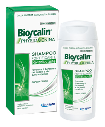 BIOSCALIN PHYSIOGENINA SHAMPOO FORTIFICANTE RIVITALIZZANTE 200 ML - farmasorriso.com