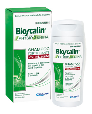 BIOSCALIN PHYSIOGENINA SHAMPOO FORTIFICANTE VOLUMIZZANTE 200 ML - farmasorriso.com