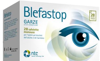 BLEFASTOP GARZA CON HY-TER IN COTONE PIEGATA CON FILO DI BARIO 28 PEZZI - farmasorriso.com