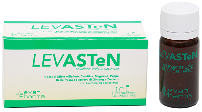 LEVASTEN 10 FLACONCINI DA 10 ML - farmasorriso.com