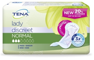 PANNOLONE SAGOMATO TENA DISCREET NORMAL 12 PEZZI - farmasorriso.com