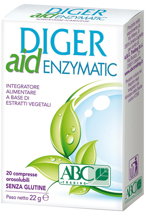 DIGER AID ENZYMATIC 20 COMPRESSE - farmasorriso.com