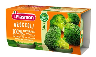 PLASMON OMOGENEIZZATO BROCCOLI 2 X 80 G - farmasorriso.com