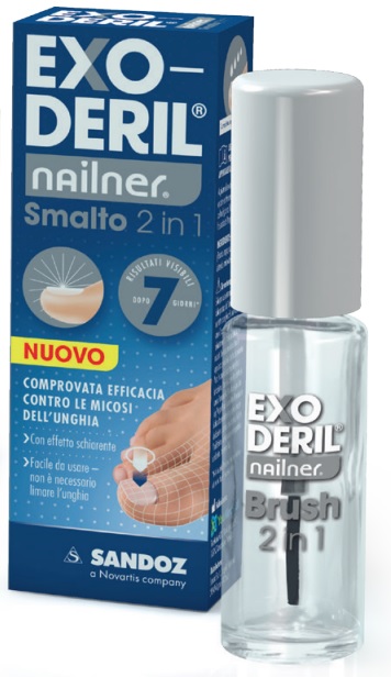 EXODERIL NAILNER TRATTA & COLORA KIT EXODERIL NAILNER SMALTO 2 IN 1 E NAILNER SMALTO PER UNGHIE TRASPIRANTE - farmasorriso.com