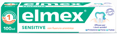 ELMEX DENTIFRICIO SENSITIVE CON FLUORURO AMMINICO 100 ML - farmasorriso.com