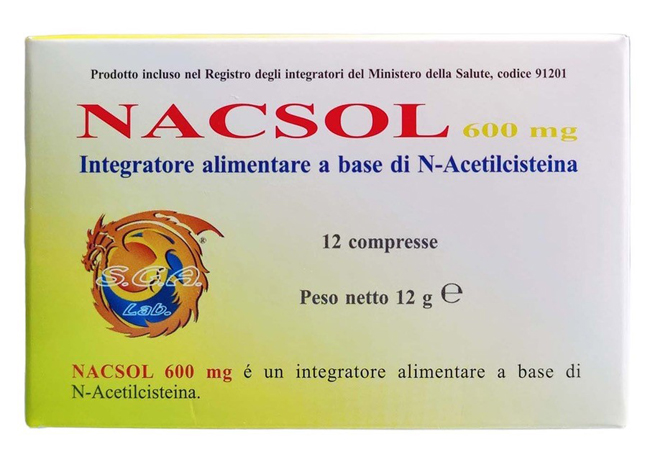 NACSOL 12 COMPRESSE - farmasorriso.com