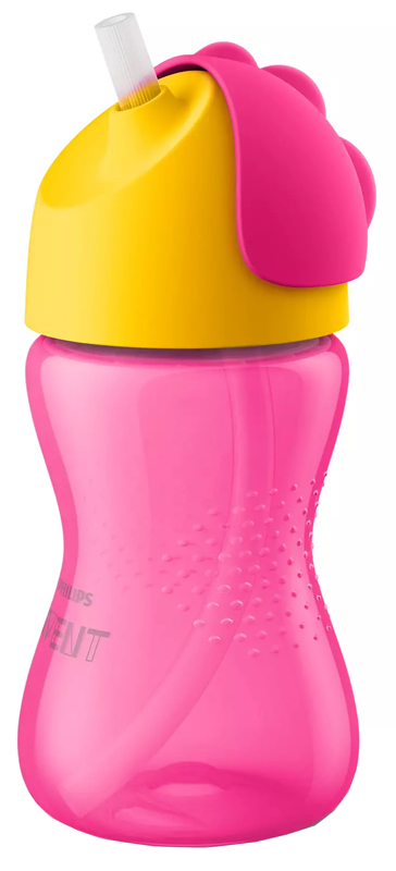 AVENT TAZZA ROSA CON CANNUCCIA DA 300ML - farmasorriso.com