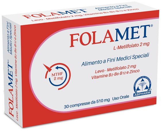 FOLAMET 30 COMPRESSE 500 MG - farmasorriso.com