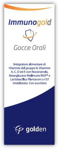 IMMUNOGOLD GOCCE ORALI 30 ML - farmasorriso.com