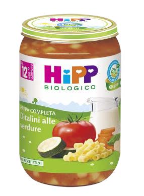 HIPP BIO DITALINI ALLE VERDURE 250 G - farmasorriso.com