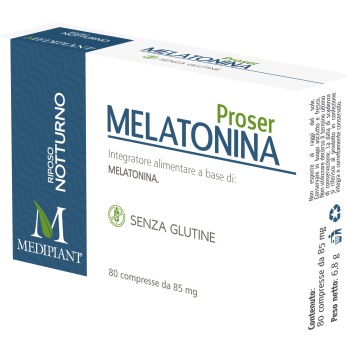 PROSER MELATONINA 80 COMPRESSE - farmasorriso.com