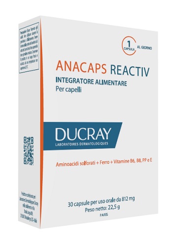 ANACAPS REACTIV DUCRAY 30 CAPSULE 2017 - farmasorriso.com