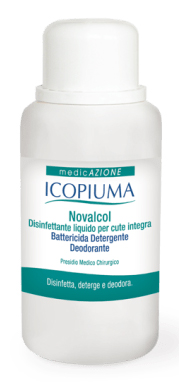 NOVALCOL DISINFETTANTE LIQUIDO ANTISETTICO CUTANEO 250 ML - farmasorriso.com