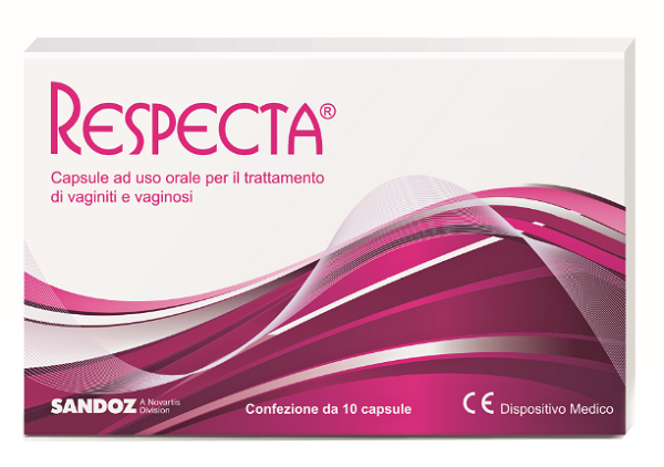 RESPECTA 10 CAPSULE AD USO ORALE PER VAGINITI E VAGINOSI - farmasorriso.com