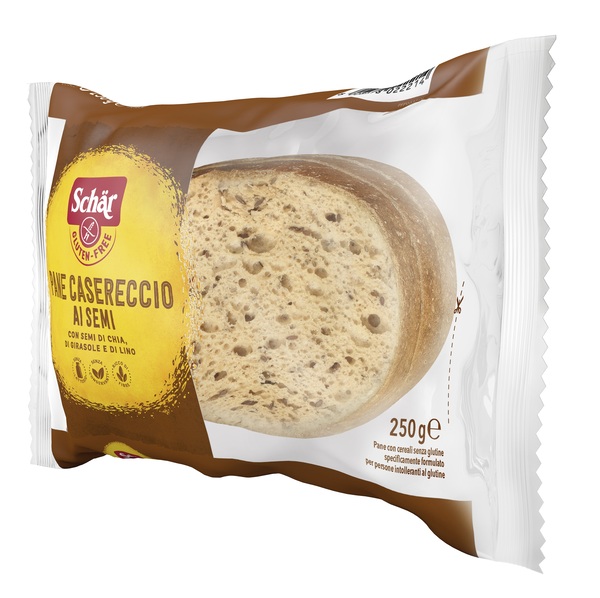 SCHAR PANE CASERECCIO AI SEMI SENZA LATTOSIO 250 G - farmasorriso.com