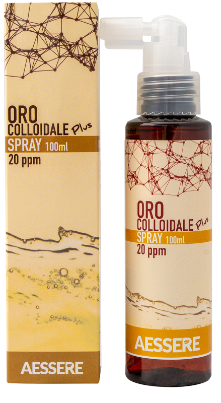 ORO COLLOIDALE PLUS SPRAY 20PPM 100 ML - farmasorriso.com