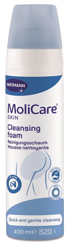 MOLICARE SKIN SCHIUMA DETERGENTE 400 ML - farmasorriso.com