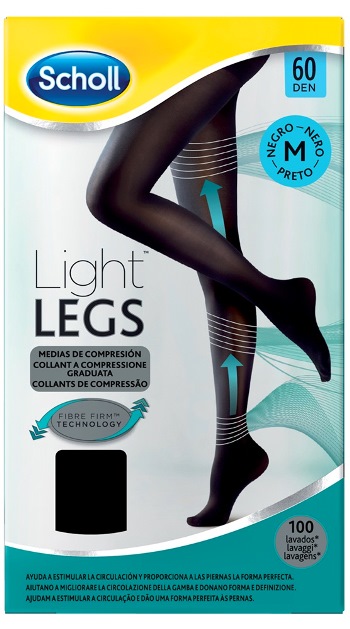 SCHOLL LIGHTLEGS 60 DENARI TAGLIA M COLORE NERO 1 PAIO - farmasorriso.com